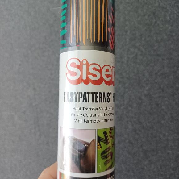 Siser HTV Black Heritage Patterns Set of 5 - Picture 2 of 4